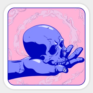 Skull Gift #10 Sticker